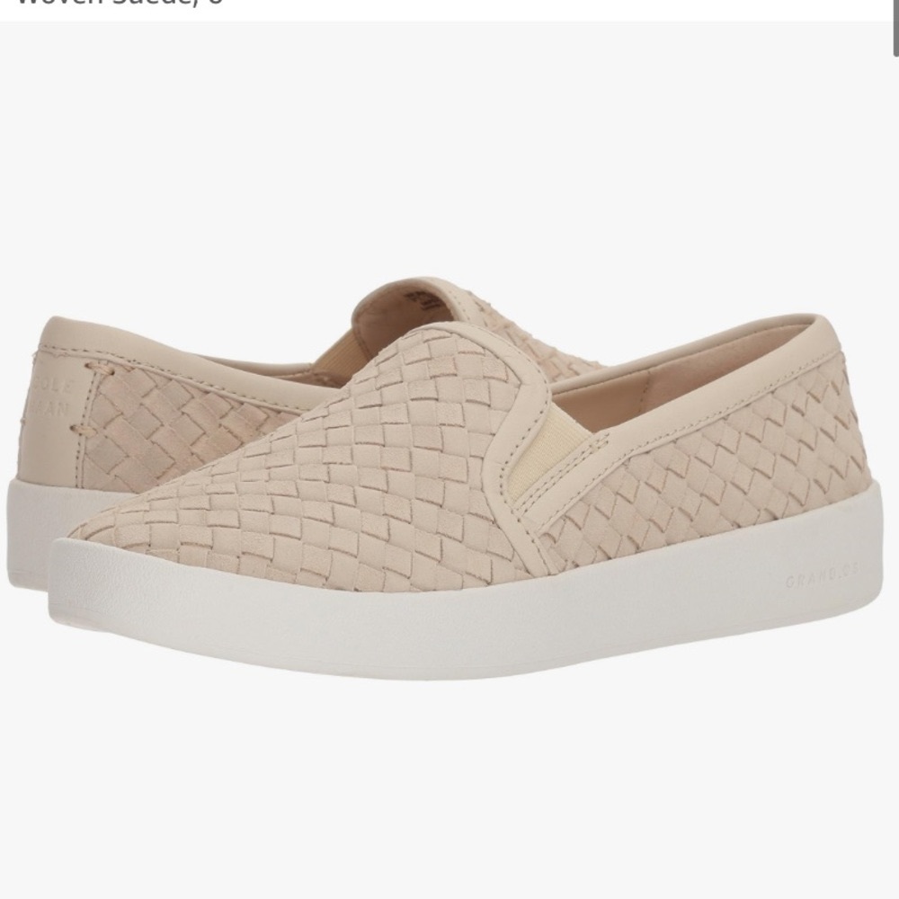 Cole Haan | Grandpro Woven Spectator Slip On Sneaker | Brazilian Woven Suede 11